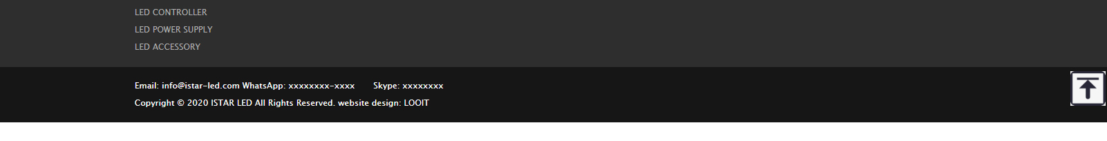 ISTAR LED_LED網(wǎng)站建設(shè)案例 ISTAR LED_LED網(wǎng)站建設(shè)案例