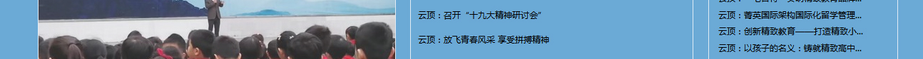 洛壹網(wǎng)絡(luò)案例效果圖 云頂學(xué)校網(wǎng)站效果圖