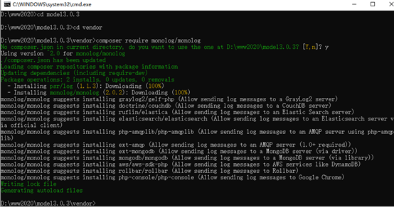 composer安裝配置 composer安裝配置